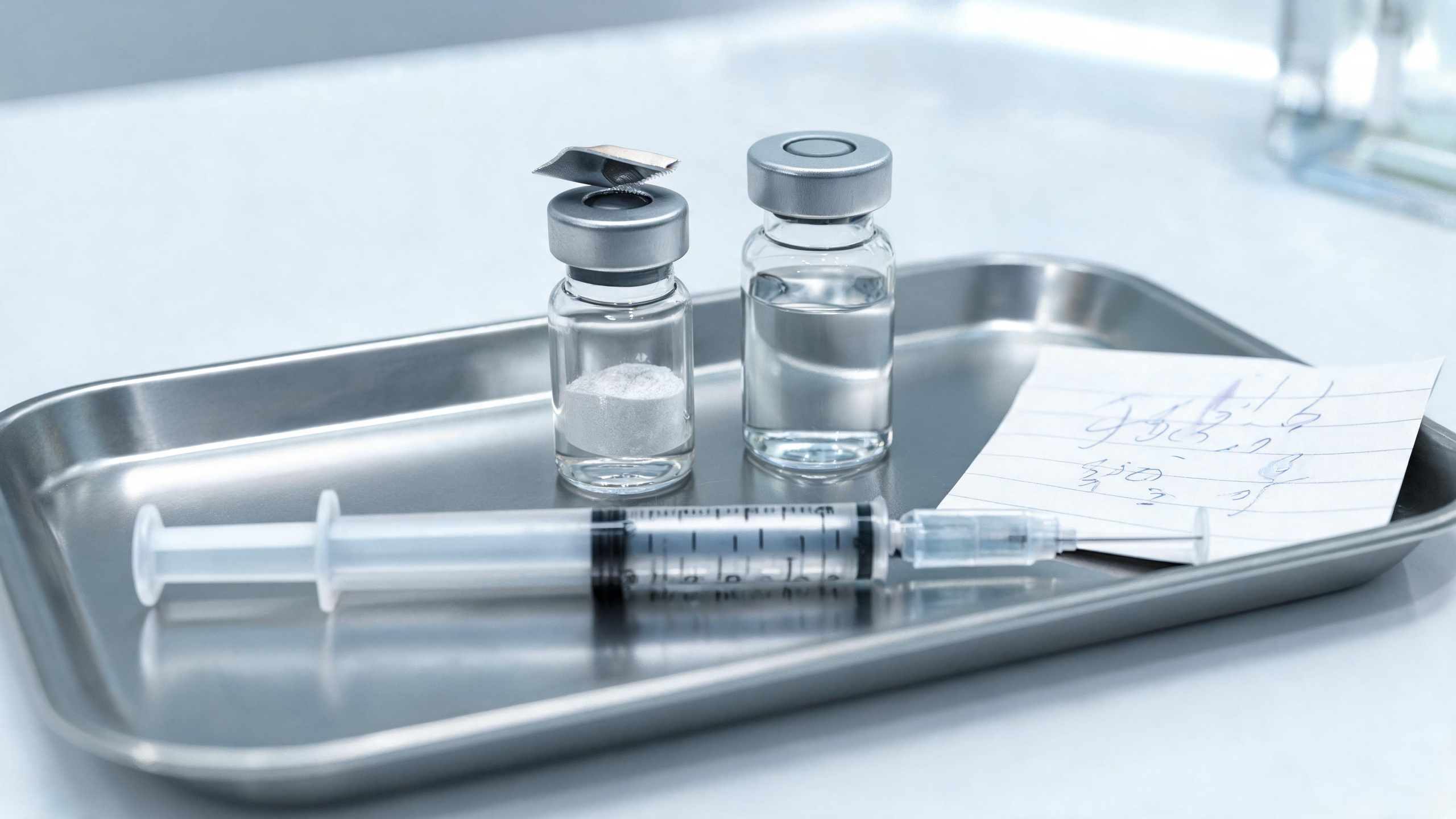 Peptide Reconstitution Guide: BAC Water Ratios & Protocol Math